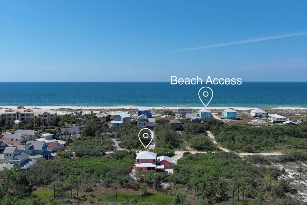 גולף שורז Walk To Beach, Secluded, Gazebo With Grill, 1Gig Wifi, Washer And Dryer, Games מראה חיצוני תמונה